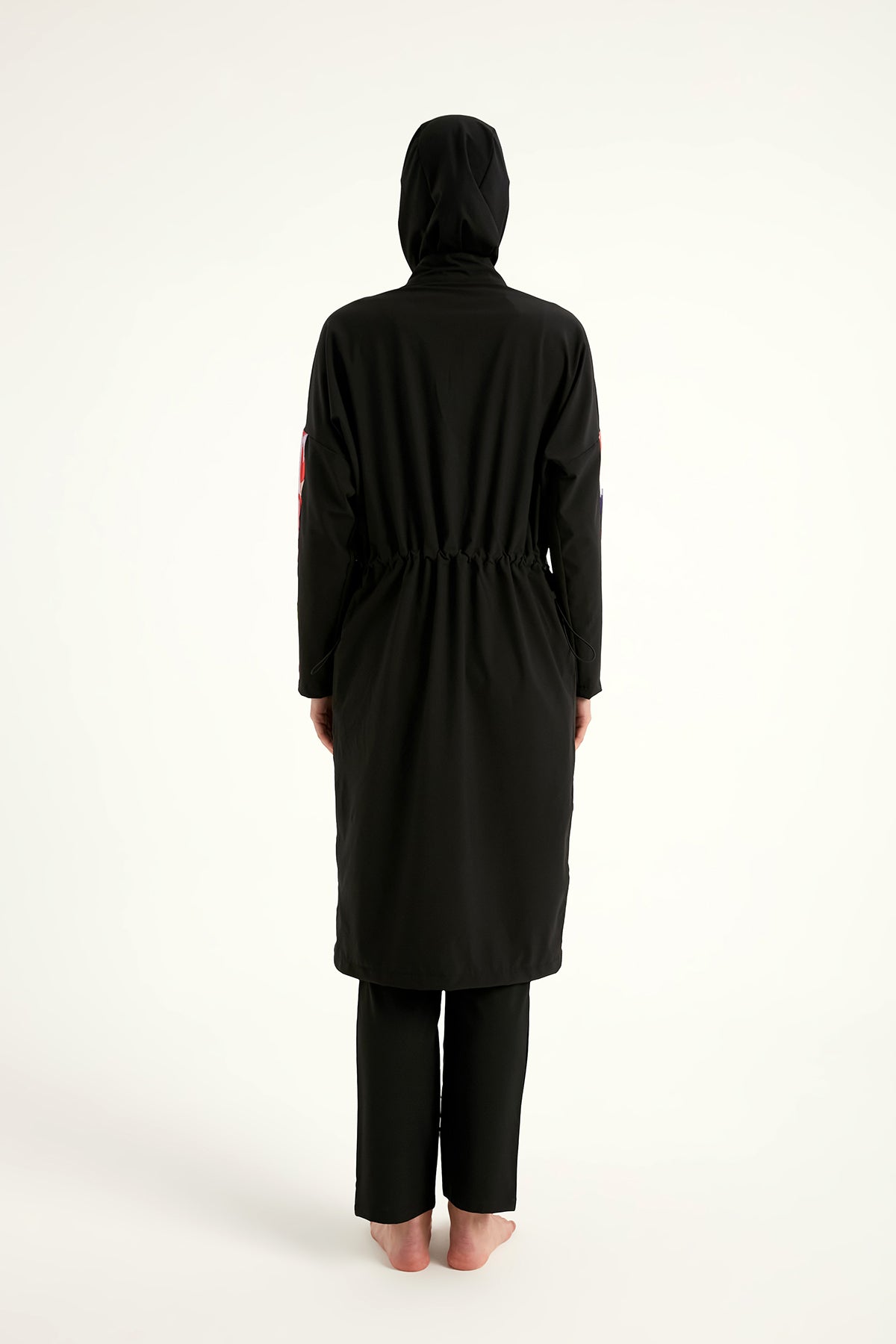 Marina Siyah Tam Kapalı Tesettür Mayo - M2510