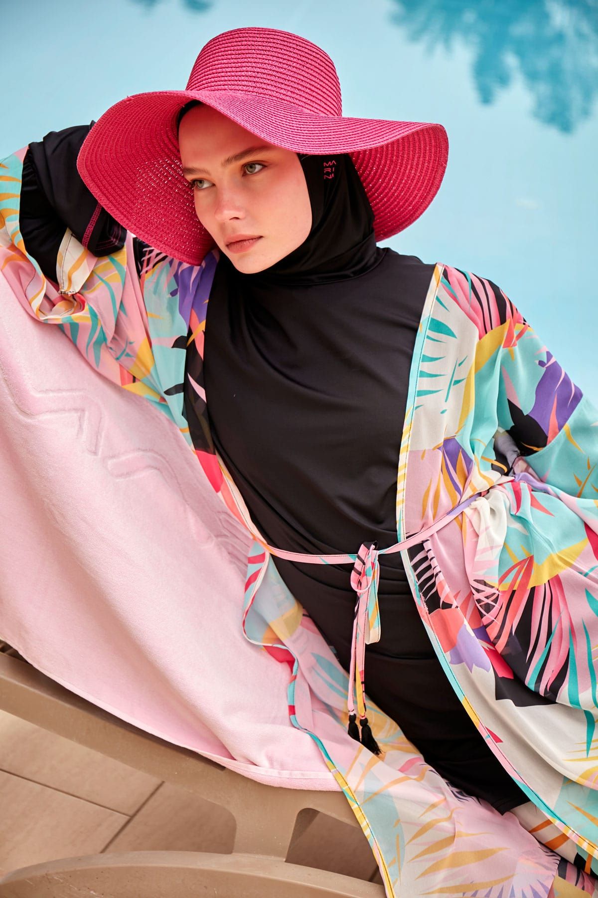 Pudra Plaj Havlusu PH23-12158 Ürün ikincil görseli