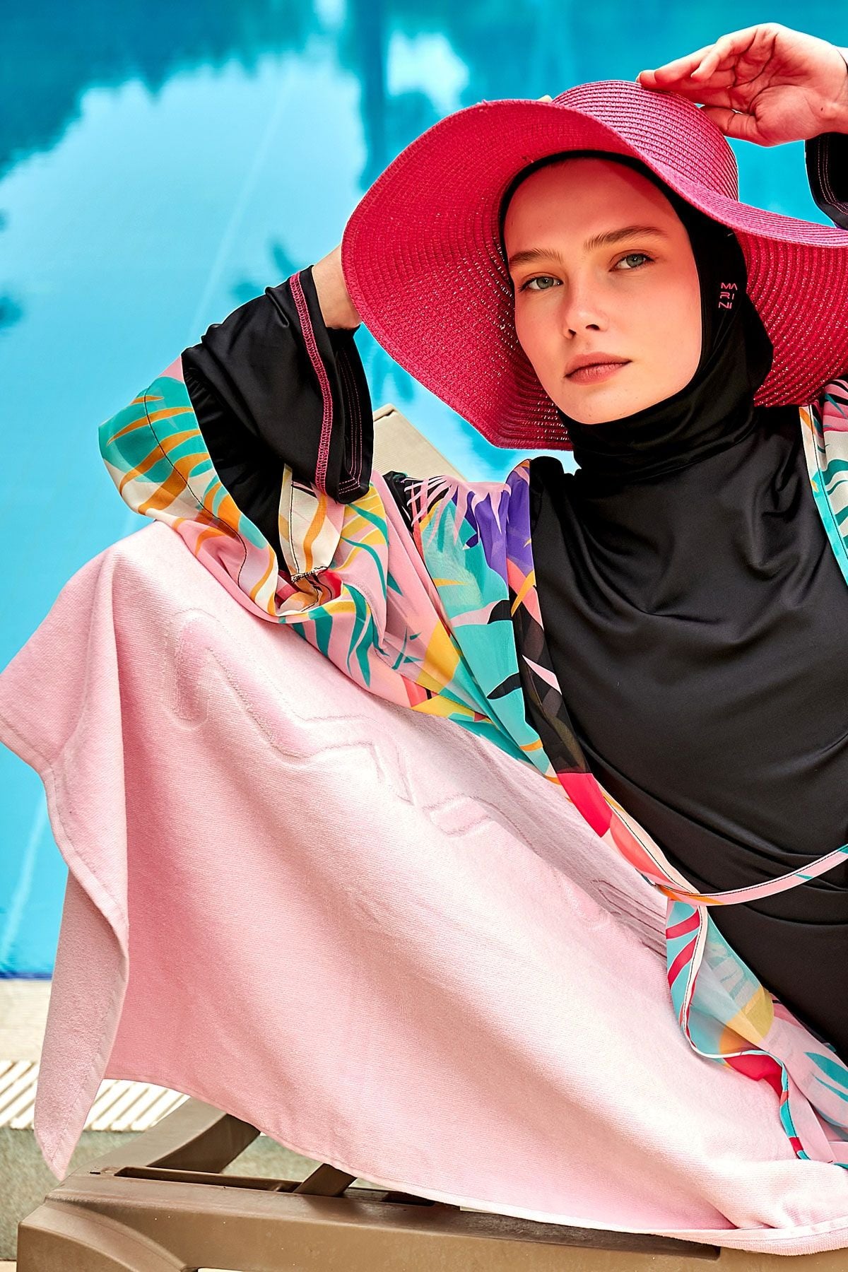 Pudra Plaj Havlusu PH23-12158 Ürün ana görseli