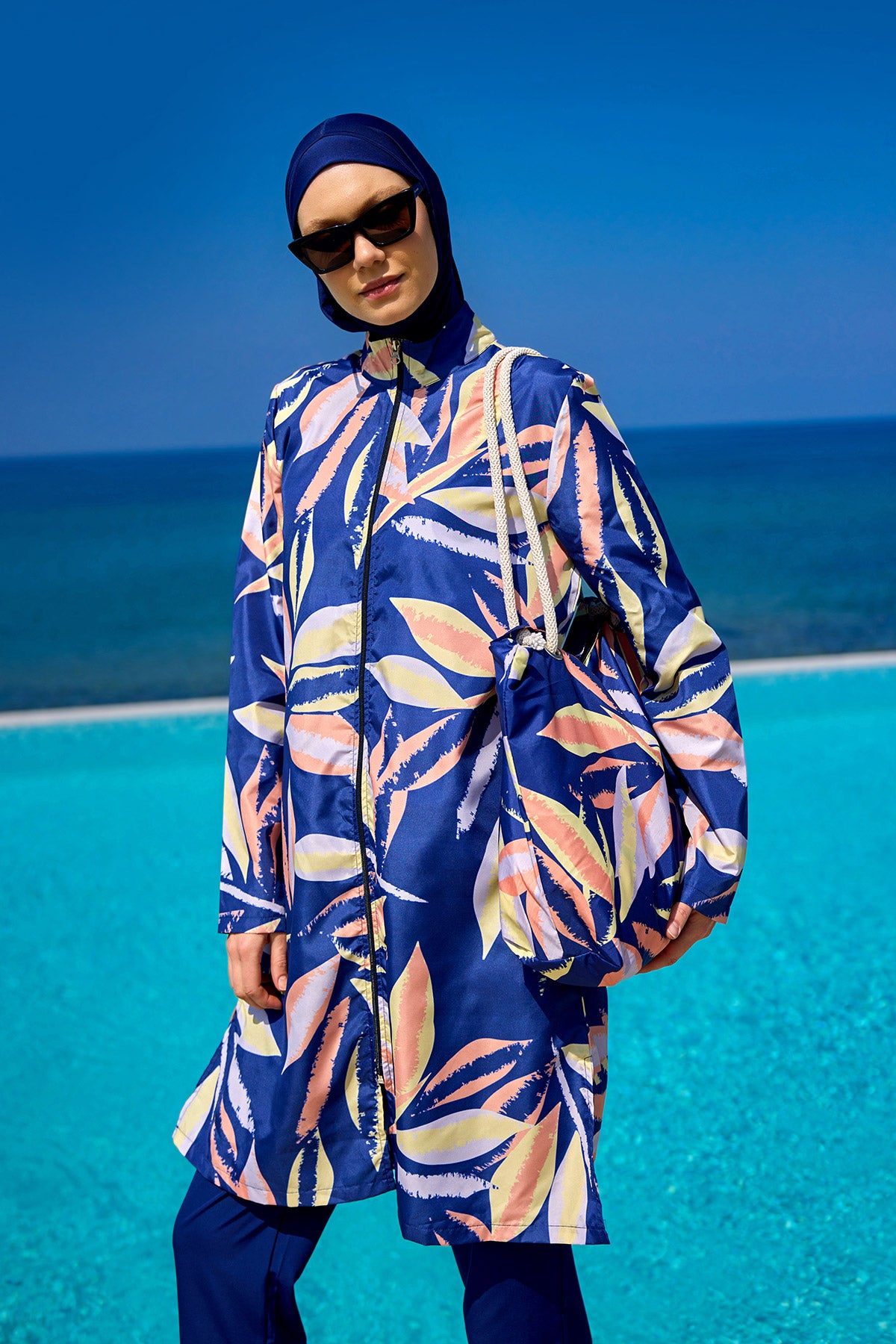 Rivamera Tesettür Mayo R2508 - Lacivert