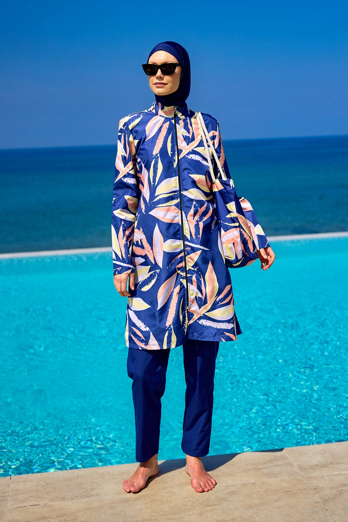 Rivamera Tesettür Mayo R2508 - Lacivert