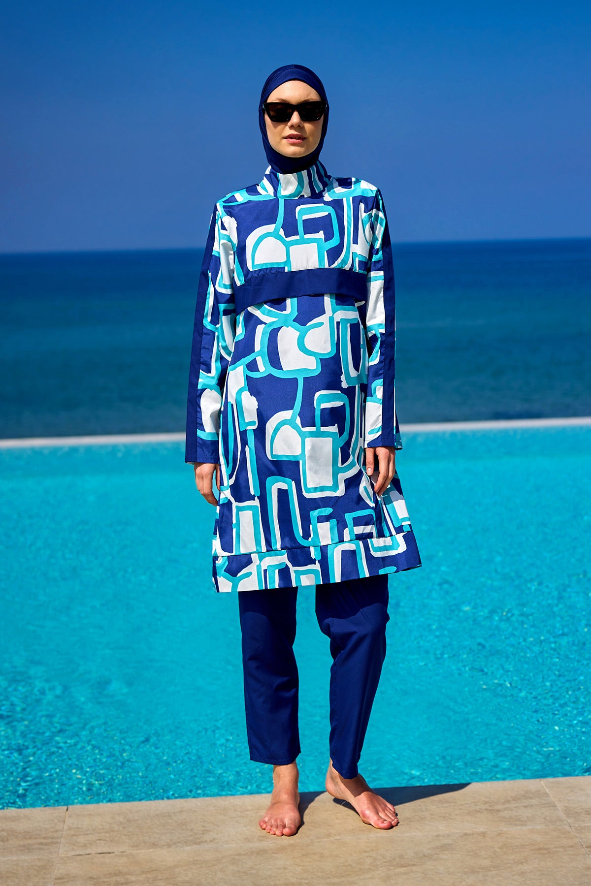 Rivamera Tesettür Mayo R2513 - Lacivert