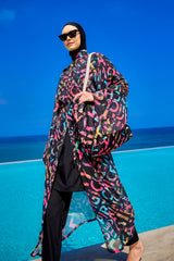 Rivamera Desenli Pareo Kimono – RP2507