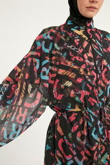 Rivamera Desenli Pareo Kimono – RP2507