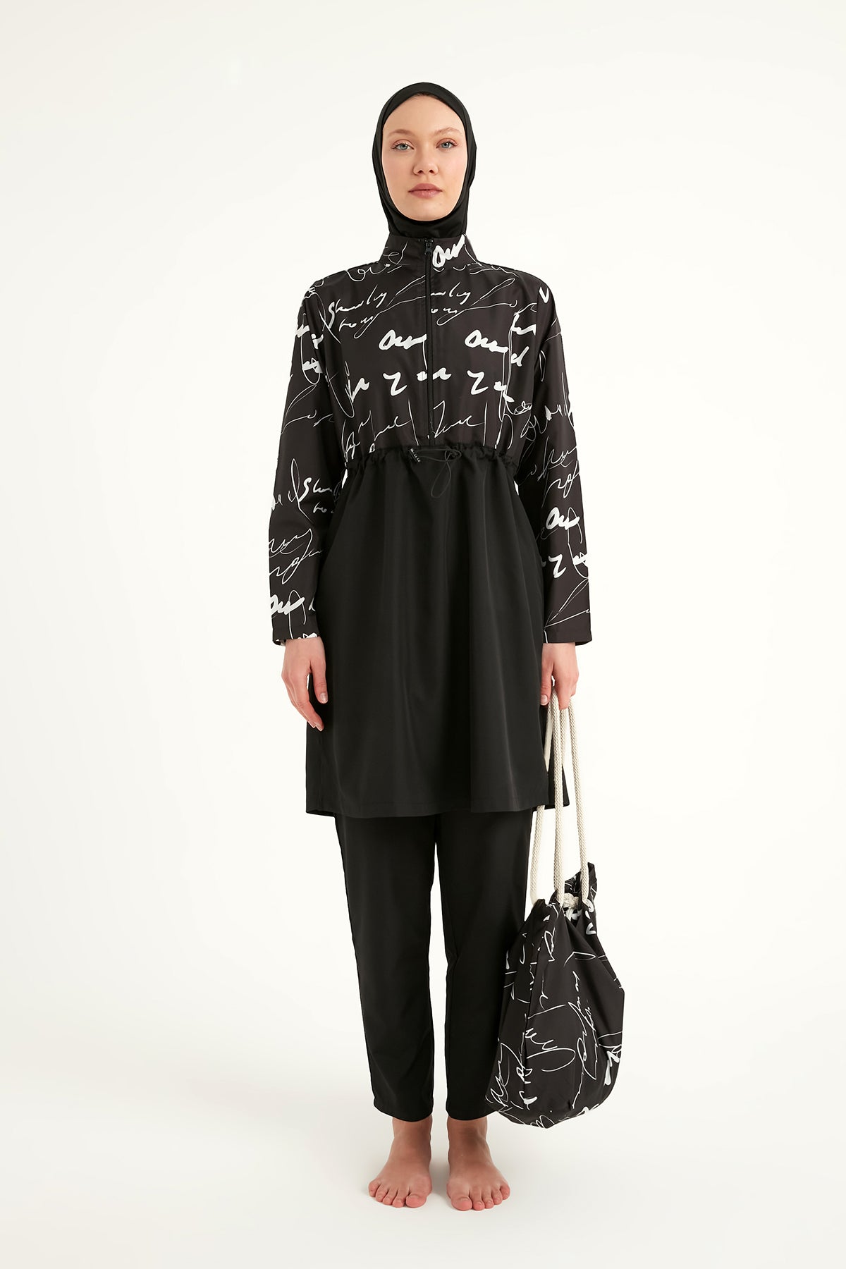 Rivamera Tesettür Mayo R2501 - Siyah