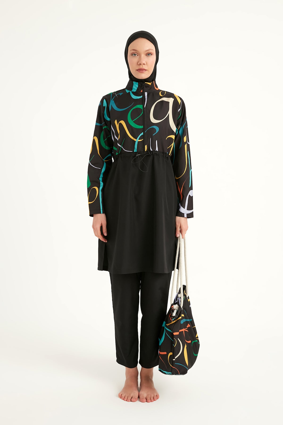 Rivamera Tesettür Mayo R2505 - Siyah