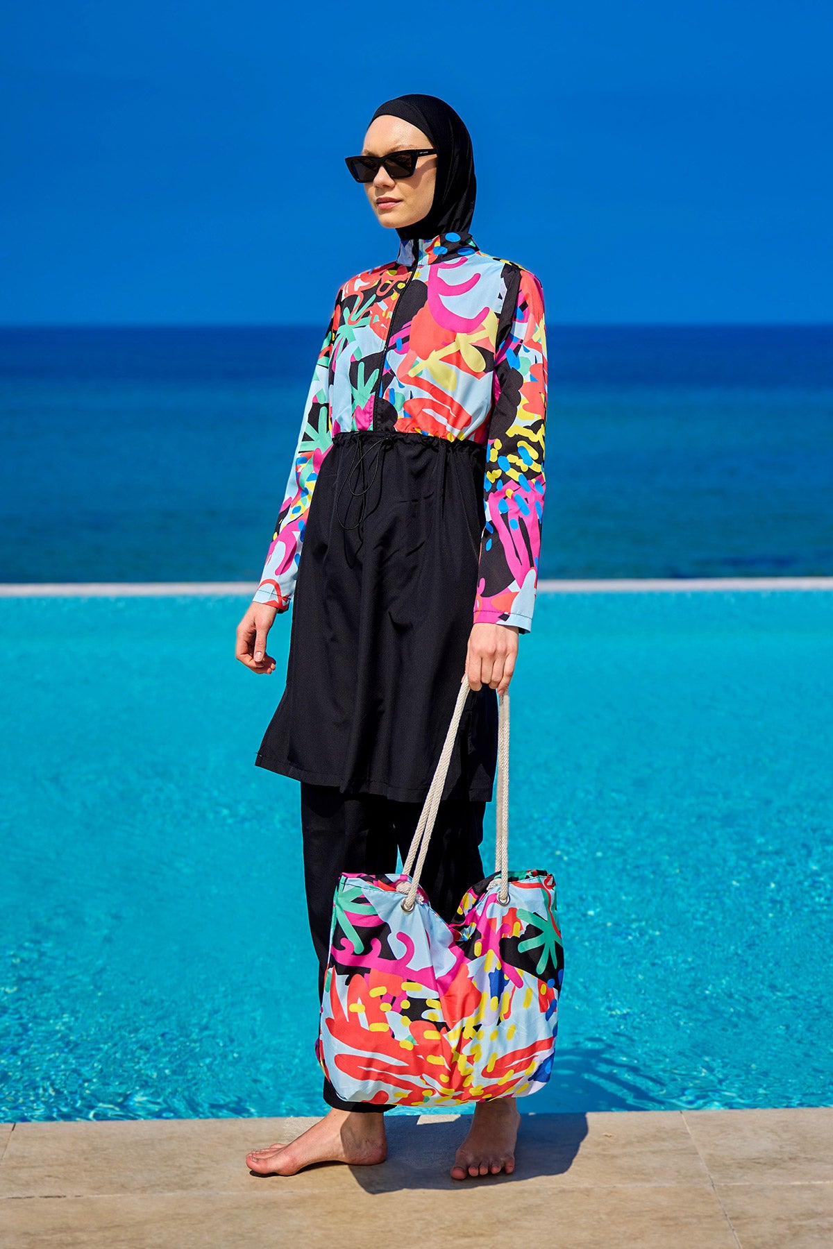 Rivamera Tesettür Mayo R2510 - Siyah