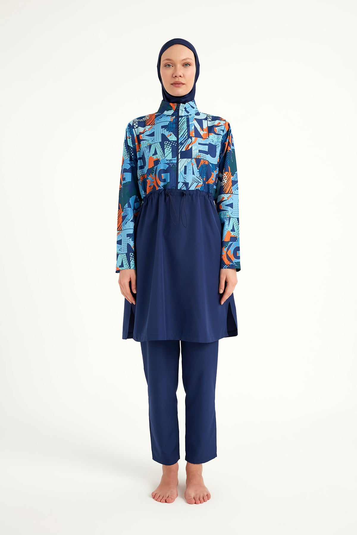 Rivamera Tesettür Mayo R2503 - Mavi