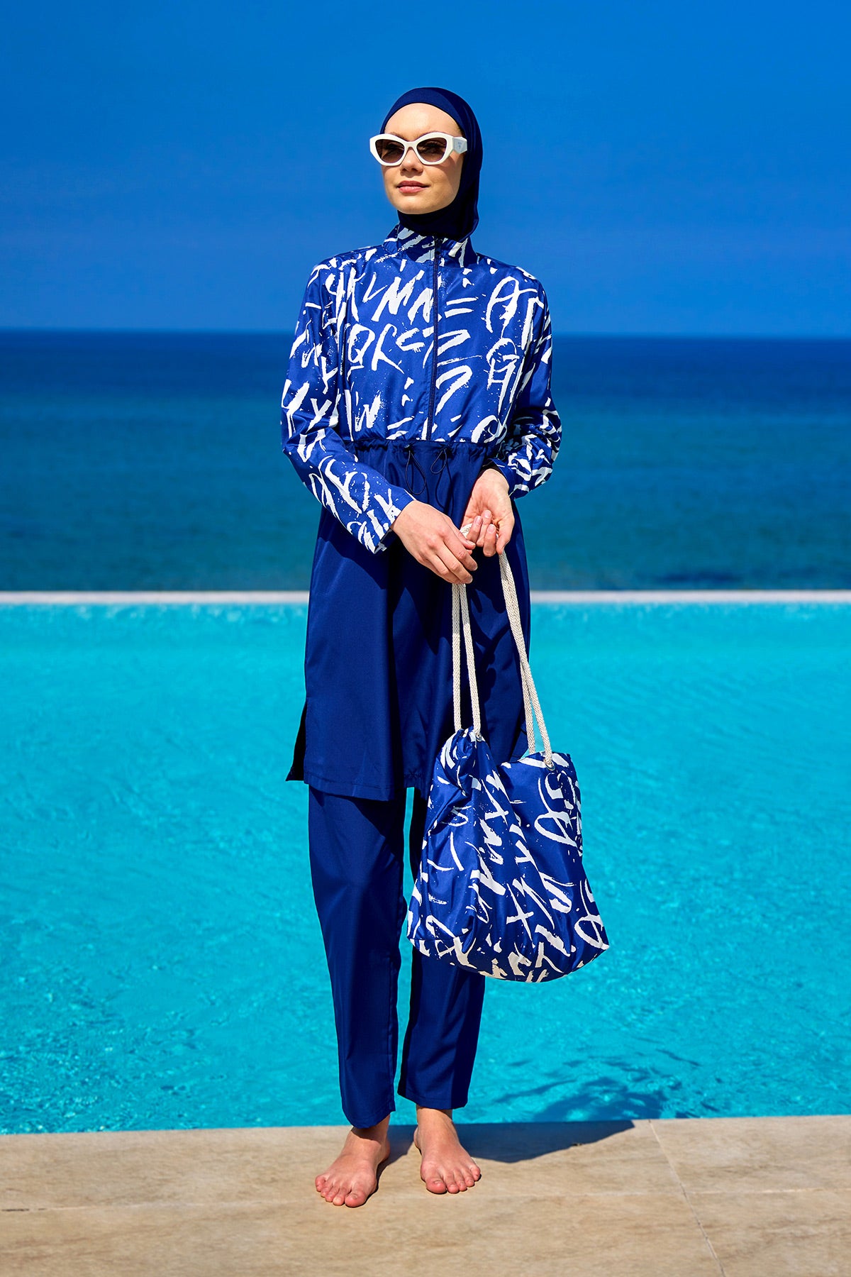 Rivamera Tesettür Mayo R2502 - Lacivert