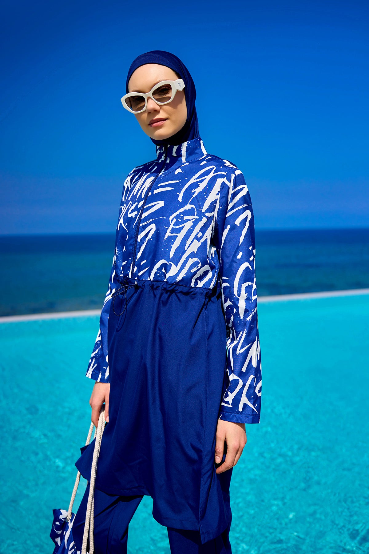 Rivamera Tesettür Mayo R2502 - Lacivert