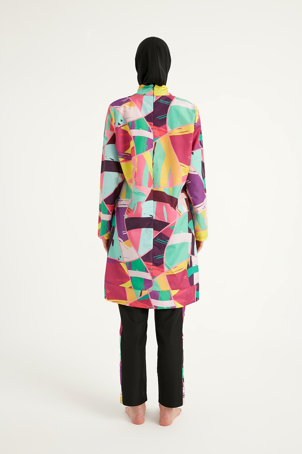 Rivamera Tesettür Mayo R2511 - Renkli Desen